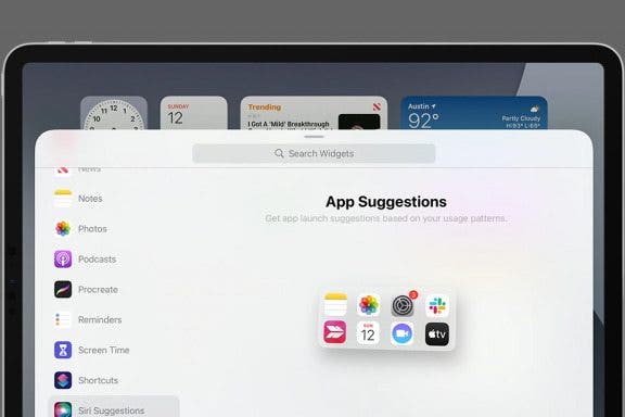 Image for article: How to Add the Siri Suggestions Widget to iPad Home Screen
