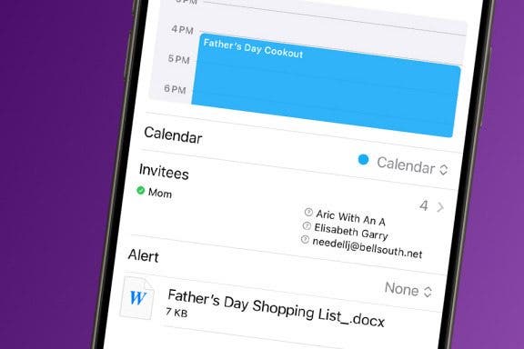 Image for article: How to Add an Attachment to a Calendar Event