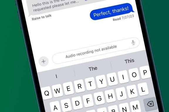 Image for article: Fixed: Cannot Send Audio Messages at This Time