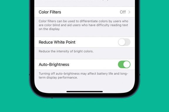 Image for article: How to Turn Off Auto-Brightness on Your iPhone