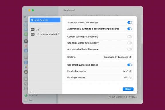 Image for article: How to Turn Off Auto-Caps on Mac