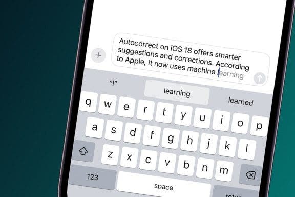 Image for article: How to Control Autocorrect & Predictive Text on iPhone