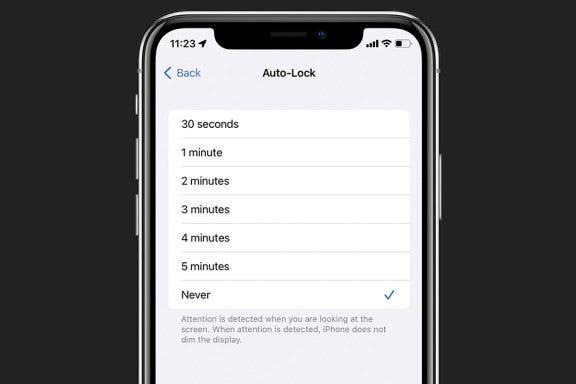 Image for article: How to Keep iPhone Screen On by Disabling Auto-Lock