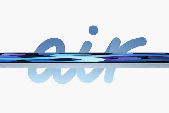 Image for article: Apple's New iPad Air Has Edge-to-Edge Display, Next-Gen Touch ID & More
