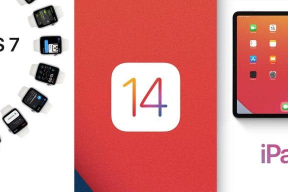 Image for article: iOS 14, iPadOS 14 & watchOS 7 Are Available Sept. 16! Find Out Which iPhones, iPads & Apple Watches They Work With