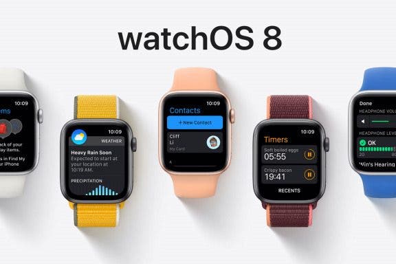 Image for article: WatchOS 8 Focuses on Health Features, Lacks Major Changes