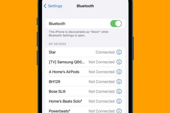 Image for article: How to Work Wireless Speakers: Turn On Bluetooth on iPhone