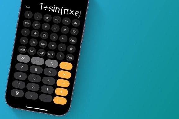 Image for article: All About the iOS 18 Calculator on Your iPhone