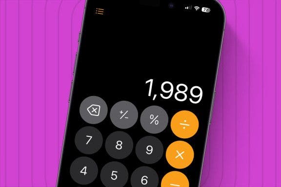 Image for article: How to Delete Number on iPhone Calculator
