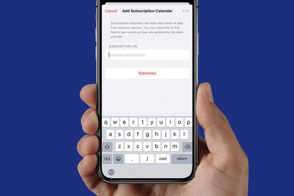 Image for article: How to Link Calendars on iPhone