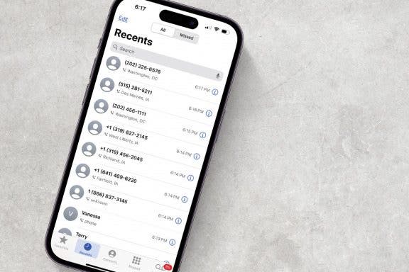 Image for article: How to Check the Call History on Your iPhone & iPad