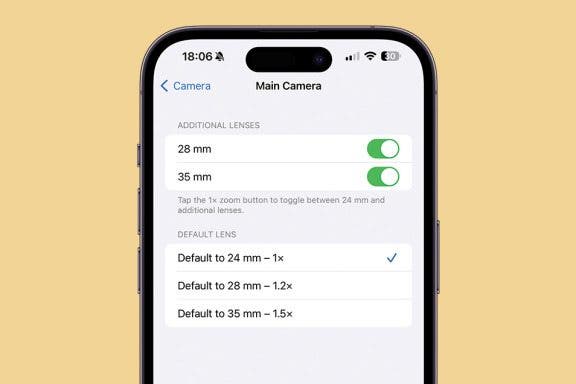 Image for article: iPhone Camera Lens Guide: When to Use Which Lens?
