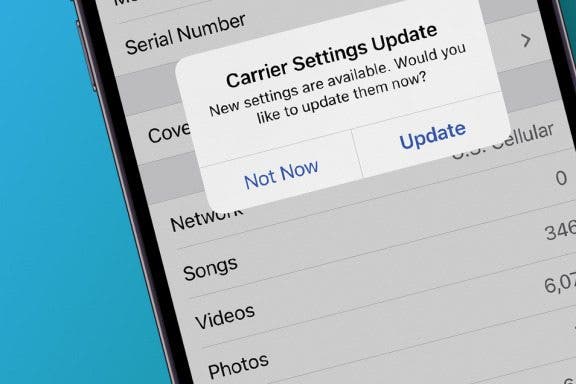 Image for article: How to Manually Check for Carrier Settings Update on iPhone