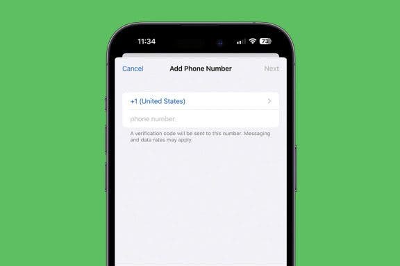 Image for article: How to Change Phone Number on iPhone