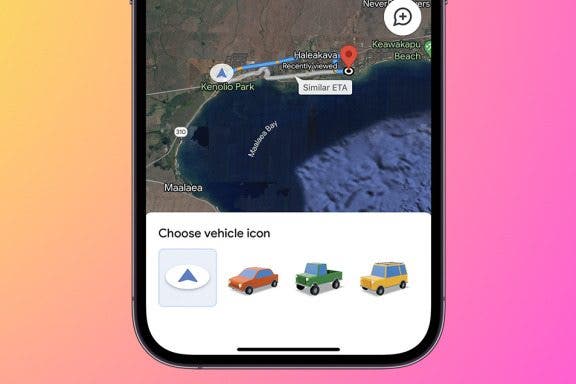 Image for article: How to Change Car in Google Maps: Secret Driving Tip