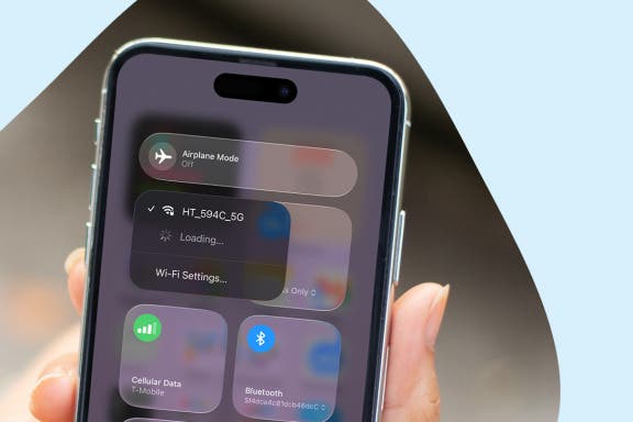 Image for article: How to Connect to Wi-Fi on iPhone or iPad the Quickest Way