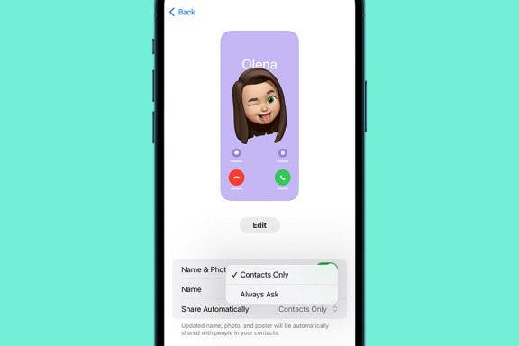 Image for article: How to Customize iPhone Contact Cards for Safe Sharing