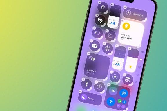 Image for article: Solved: New iPhone Control Center Is Too Cluttered