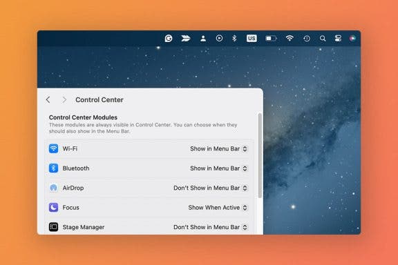 Image for article: How to Add Bluetooth to Mac Menu Bar Icons