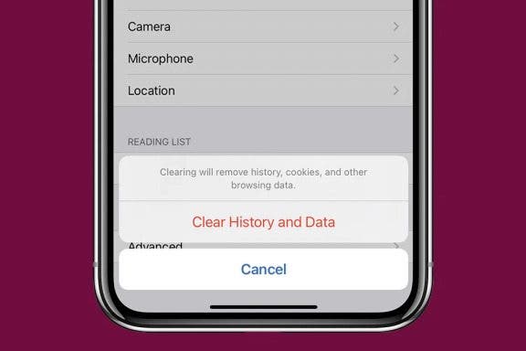 Image for article: How to Delete Cookies from Safari on Your iPhone & iPad