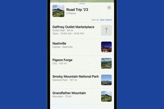 Image for article: How to Create a Custom Map Guide in Apple Maps