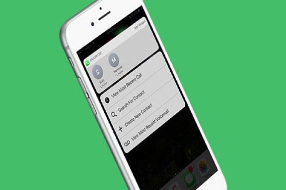 Image for article: How to Create a New Contact from the Home Screen with 3D Touch