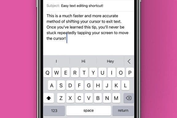 Image for article: iPhone Text Editing Trick: Move Cursor on iPhone the Easy Way