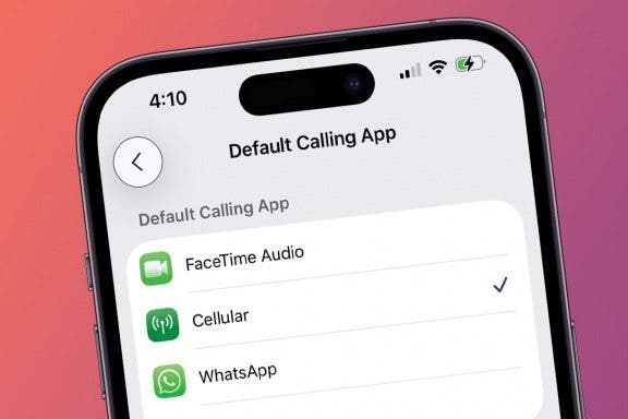 Image for article: How to Stop iPhone Defaulting to FaceTime for Phone Calls