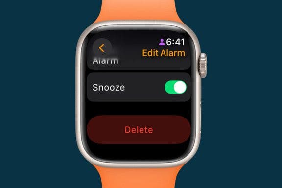 Image for article: How to Delete an Alarm on Apple Watch