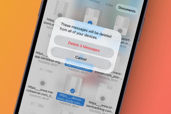 Image for article: How to Delete Attachments but Not Conversations in Messages