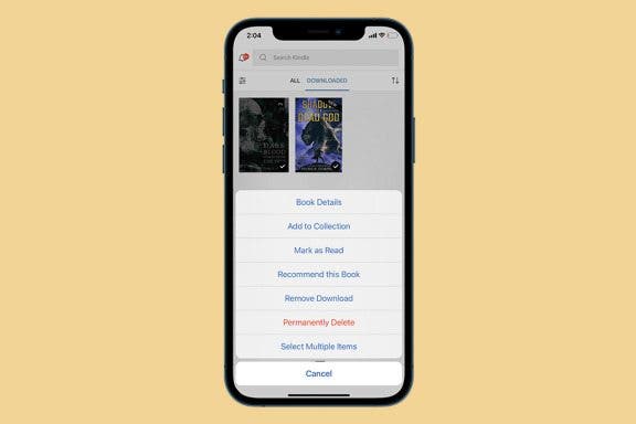 Image for article: How to Delete Books from Kindle App or Device