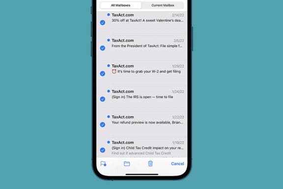 Image for article: How to Delete All Emails from One Sender on iPhone