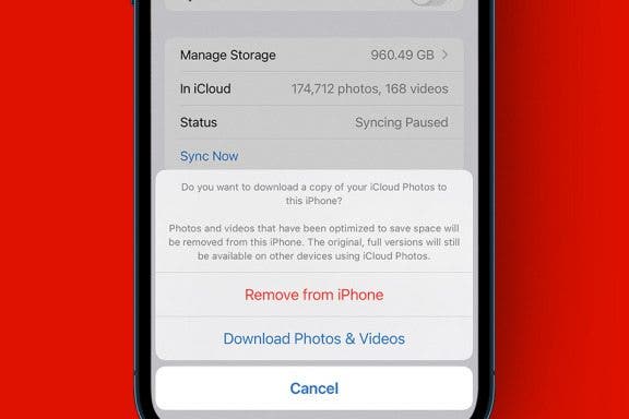Image for article: How to Delete Photos from iPhone but Not iCloud Photo Library