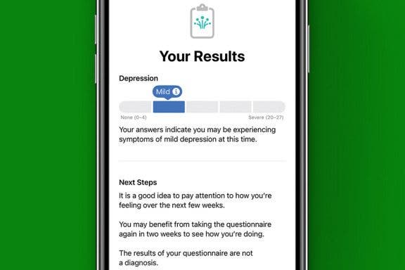 Image for article: How to Find Out Your Anxiety & Depression Risks in the iPhone Health App
