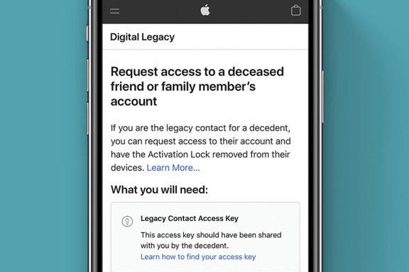 Image for article: Set Up Your Apple Legacy Contacts