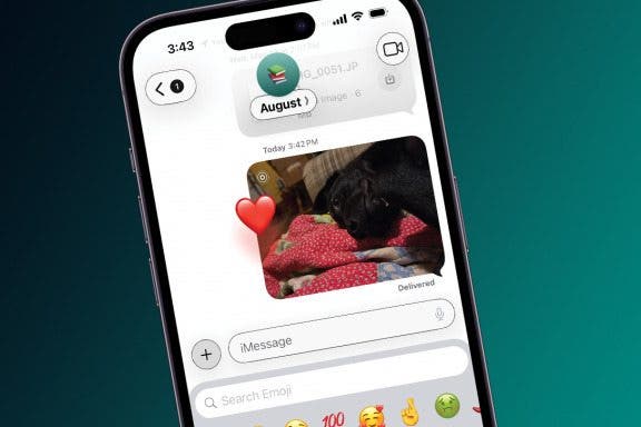 Image for article: How to Drag & Drop Emojis in iMessage on Your iPhone & iPad