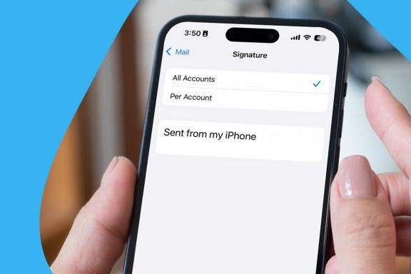 Image for article: How to Get Rid of Sent from My iPhone Email Signature