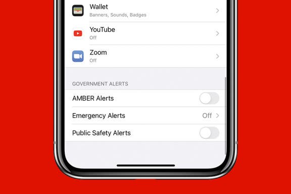 Image for article: How to Turn Off Emergency Alerts on iPhone
