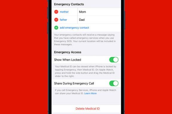 Image for article: How to Change an Emergency Contact on iPhone