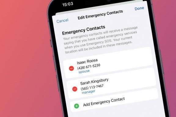 Image for article: How To Add Emergency Contact on iPhone for Emergency SOS