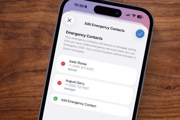 Image for article: How to Set Up Emergency Contacts on iPhone