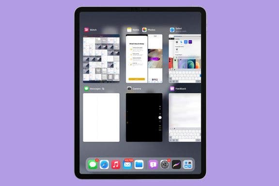 Image for article: Enter Split View from App Switcher in iPadOS 15