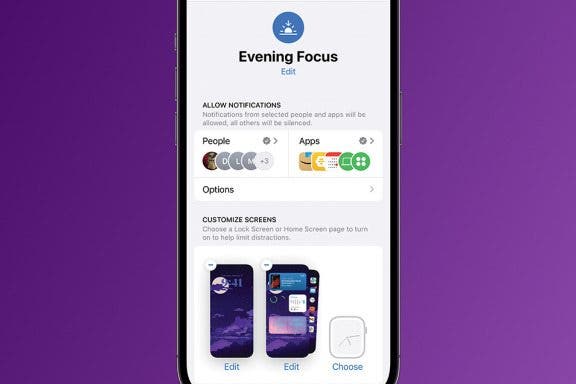 Image for article: How to Set Lock Screen to Display a Focus