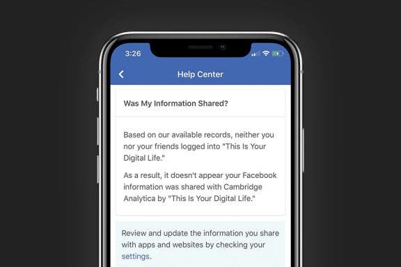 Image for article: How to Know if Your Facebook Data Was Leaked to Cambridge Analytica