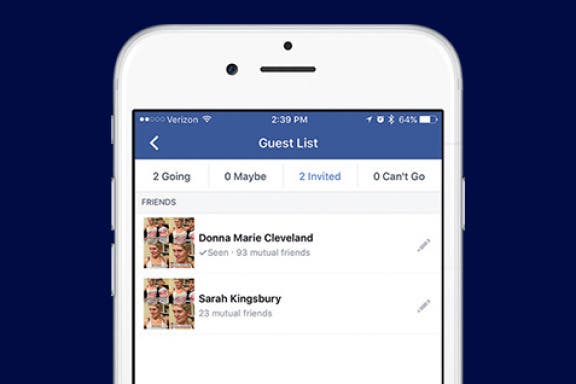 Image for article: How to Tell Whether or Not Someone Has Seen Your Facebook Invitation