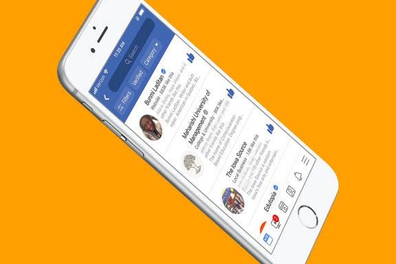 Image for article: How to Find Liked Facebook Pages & Unlike Them on iPhone