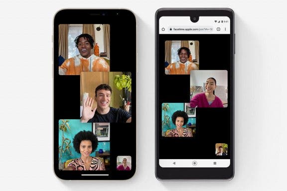 Image for article: FaceTime for Android? How to Video Call Your Non-iPhone Friends