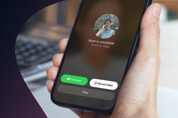 Image for article: How to Leave a Video Voicemail on FaceTime