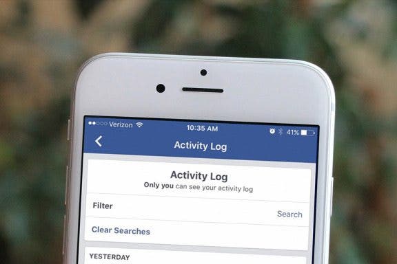 Image for article: How to Clear Your Facebook Search History on iPhone