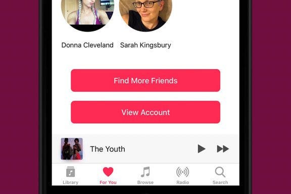 Image for article: How to Find & Follow Friends on Apple Music with iOS 11 on iPhone